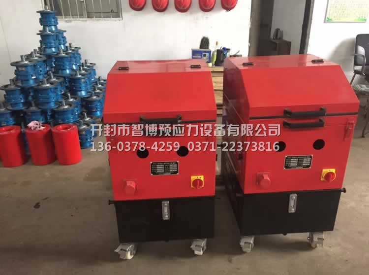 浙江舟山桥梁施工使用我公司智能张拉设备